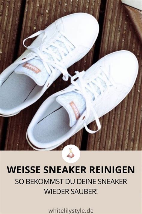 nike thea weiß sauber machen|Weiße Sneaker reinigen: So easy werden deine Kicks sauber.